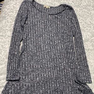 long sleeve mini dress